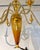 1990s Vintage Myran Allan Luxury Lighting Italian Amber Murano Glass Chandelier For Sale - Image 5 of 8