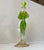 Vintage Kelly Green Venetian Murano Glass Dancers by Franco Toffolo, 1960s, Set of 2 For Sale - Image 9 of 17