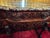 Wood Antique Italian Renaissance Revival Walnut Marble Top Credenza Sideboard Buffet For Sale - Image 7 of 18