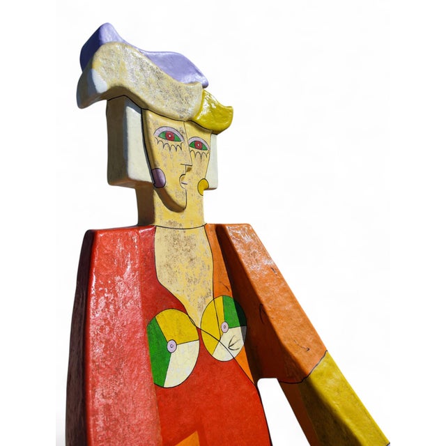 Sculptural Chair and Table by Ludo Huys, 1990s, Set of 2 For Sale - Image 11 of 17