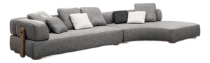 Minotti Florida Outdoor Curved Corner Sofa Element