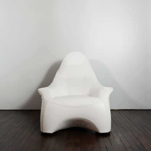 1990s Hal Chair in White Leather by Marc Sadler for Cassina, 1990s For Sale - Image 5 of 18