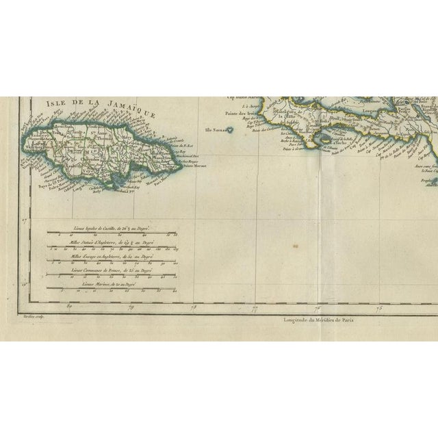 Antique Caribbean Map, 1775 For Sale - Image 10 of 12