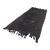 Vintage Black Turkish Hemp Kilim For Sale