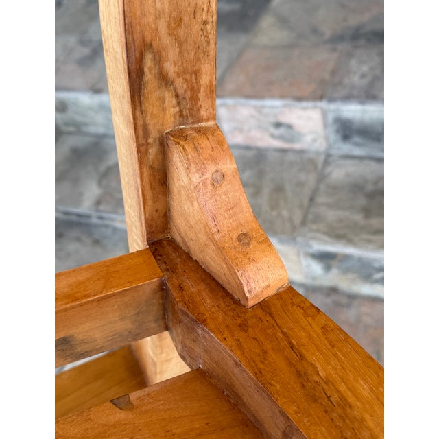 Ash & Ember Sage Teak Wood Outdoor Chairs, Pair For Sale - Image 9 of 12