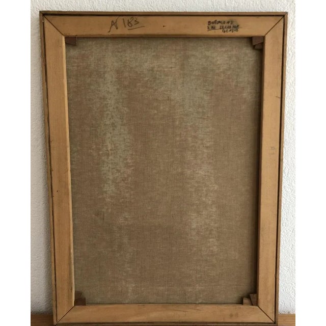 Jean-Jacques Boimond, Au Coeur Du Village, Oil on Canvas, Framed For Sale - Image 8 of 9