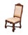 HEKMAN FURNITURE Cherry Louis XV French Provincial Contemporary Style Dining Side Chair 7-2224 46" High 23" Wide 27.5"...