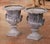 Mid 20th Century Pair of Mid-Century French Weathered Cast Lead Garden Urn Planters For Sale - Image 5 of 11