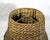 Vintage Water Hyacinth Braided Reed Lamp Shade For Sale In New Orleans - Image 6 of 12