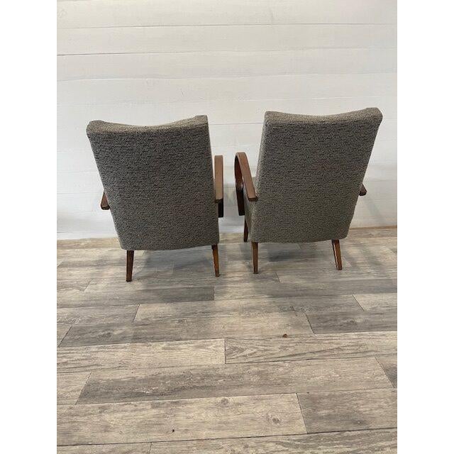 Vintage Relax Chairs by Halabala, 1940, Set of 2 For Sale - Image 3 of 6