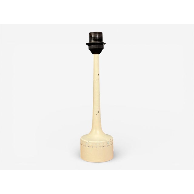 1950s Hans-Agne Jakobsson, Table Lamps, Painted Wood, Sweden, 1950s For Sale - Image 5 of 9