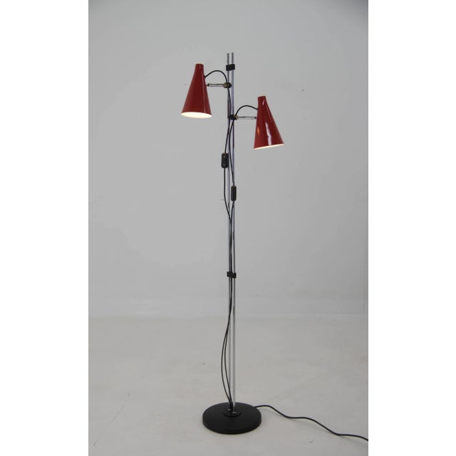 Floor Lamp attributed to Hurka for Lidokov, 1960s For Sale - Image 3 of 12