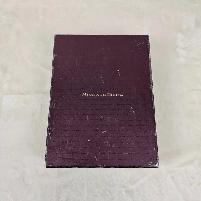Michael Hero Jeweled Green Enamel Picture Frame in Original Box For Sale In Phoenix - Image 6 of 6