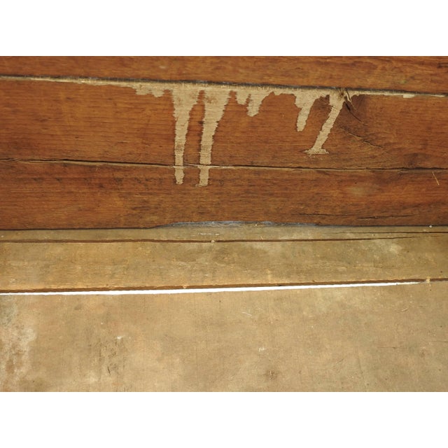 Primitive Painted Wood Firewood Box For Sale - Image 12 of 13
