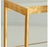 Contemporary Contemporary Gold Leaf Bar Cart With Two Mirrored Shelves For Sale - Image 3 of 6