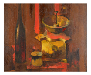 Janis Zemitis, Still Life, 1990, Oil on Canvas