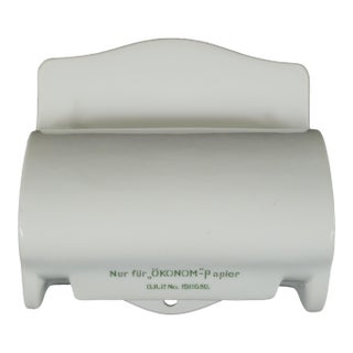 Vintage German Porcelain Toilet Paper Holder For Sale