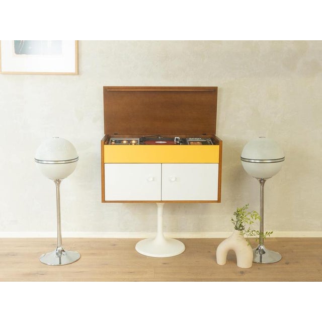 Space Age Rosita Music Cabinet, Dual Turntable For Sale - Image 4 of 14