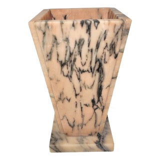 Vintage Spanish Marble Table Lamp, 1960s For Sale