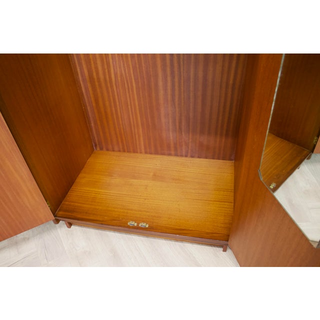 Brown Teak Wardrobe from White & Newton, 1960s For Sale - Image 8 of 11