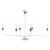 Contemporary Ava 6-Light Chandelier by Lowcountry Originals For Sale - Image 3 of 3