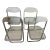1960s Vintage Transparent Lucite Chairs - Set of 4 For Sale