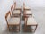 Dining Chairs in Oak from Meubelatelier Vanda, 1960s, Set of 6 For Sale - Image 5 of 18