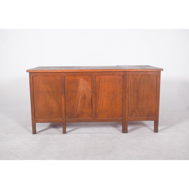 Mid-Century Portuguese Desk with Tilting Top, 1950s For Sale - Image 4 of 15