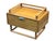 Simple Minimalistic Sleek Light Brown Drawer End Table Nightstand For Sale - Image 9 of 11