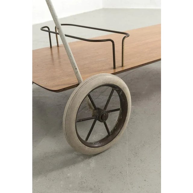 Vintage German Trolley in Brass For Sale - Image 4 of 8