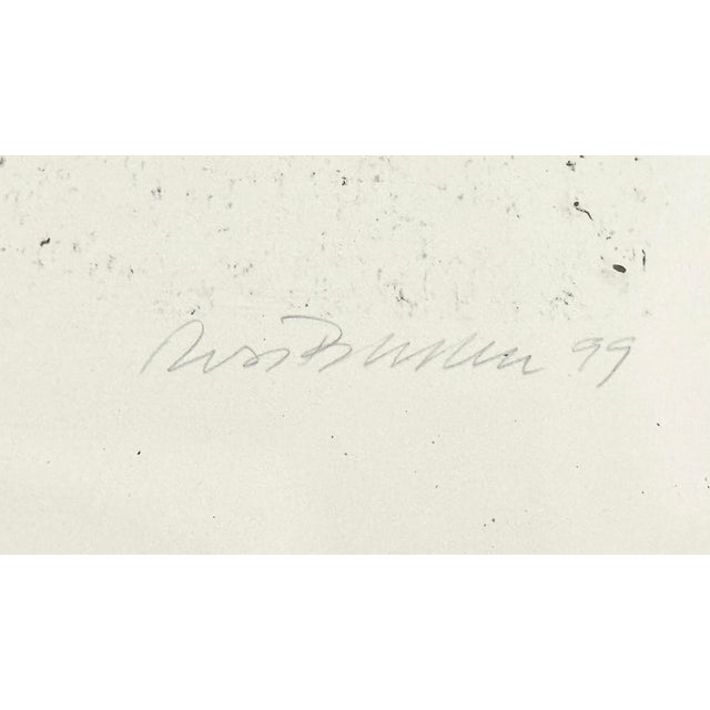 Ross Bleckner "Single Bird (State)" Signed Artist's Proof Lithograph, 1999 For Sale - Image 4 of 4