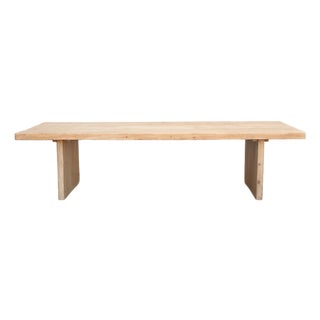 120" Long, Avignon Double Pedestal Dining Table For Sale