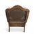 Late 20th Century French Provincial Cane Armchair With Striped Upholstery For Sale - Image 12 of 14