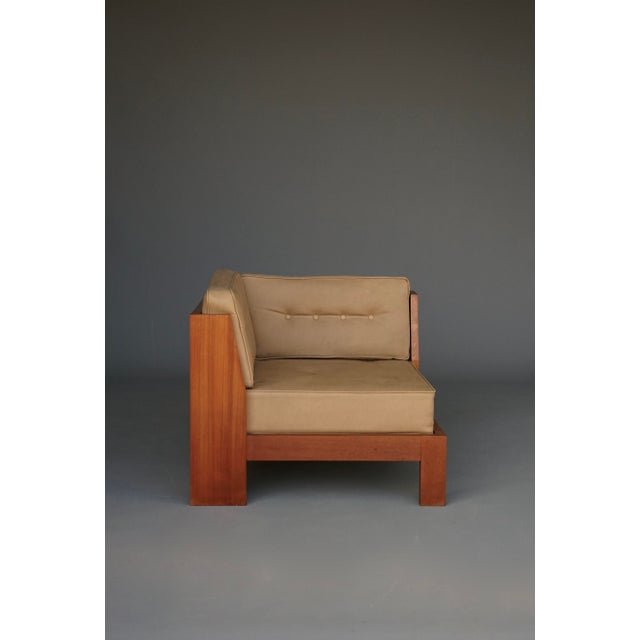 1960s Teak Corner Chair by Wim Den Boon, 1960s For Sale - Image 5 of 17