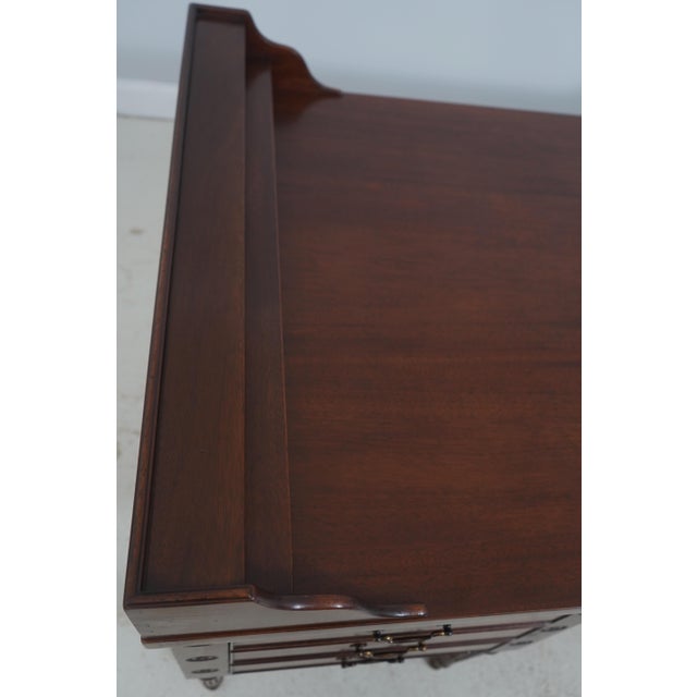 Kittinger George Washington Style Mahogany Executive Desk For Sale - Image 15 of 18