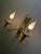 Double Wall Lamp attributed to E. R. Nele for Temde, 1960s, in Very Good conditions. Designed 1960 to 1969 This piece is...
