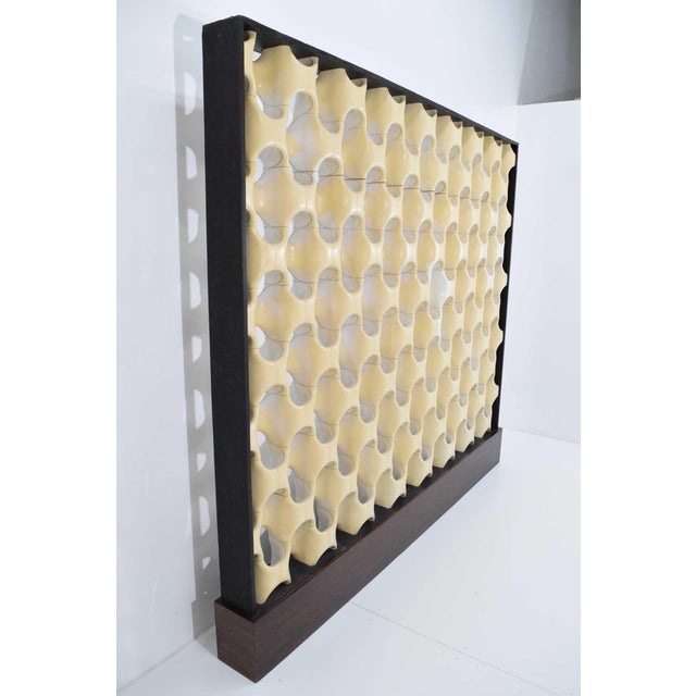 White Richard "Dick" Harvey Sculpta Grille Room Divider For Sale - Image 8 of 13