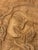 Early 20th Century Handcrafted Ornate Wooden Wall Relief Floral Art Sculpture Feat. Persian Royal Couple For Sale - Image 11 of 12