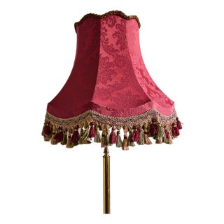 The Ruby Damask Lampshade (Large) For Sale