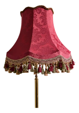 The Ruby Damask Lampshade (Large)