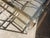 Vintage Brass and Lucite Glass 3 Shelf Table, in Manner of Charles Hollis-Jones For Sale - Image 12 of 14