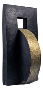 Cor Dam, Abstract Sculpture, Clay