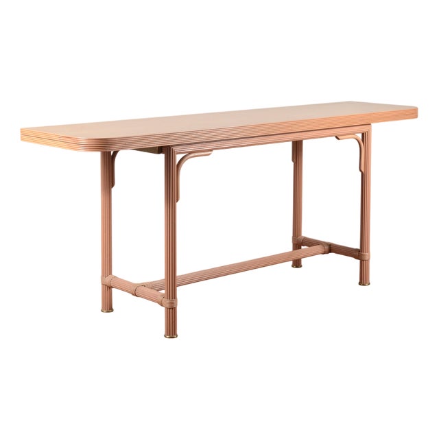 Vintage Folding Desk or Console Table For Sale