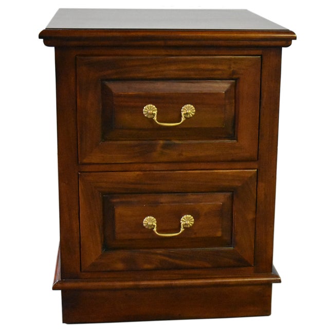 Brown Legacy 2 Drawer File Cabinet - Brown Walnut For Sale - Image 8 of 10