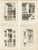 Antique French Louvre Architectural Engravings, Set of 4, Baltard 1803 A refined and highly decorative set of four early...