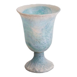 Murano Scavo Torchiere Table Lamp by Seguso For Sale