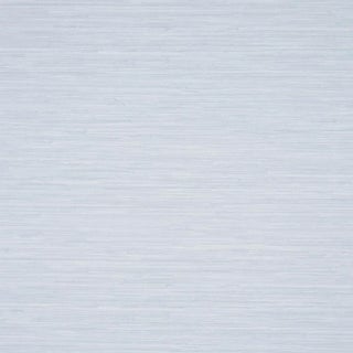 Schumacher Horizon Grasscloth Vinyl Wallpaper In Azure For Sale