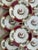A striking set of ten vintage Myott “Chelsea Bird” dessert or tea cake plates made in Staffordshire, England. These richly...