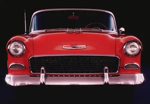 1956 Chevy Bel Air Photograph Print by Ron Avery - 14x11