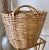 Circa 1970 Substantially-Sized Natural Rattan Ear-Handle Planter Floor Basket For Sale In Austin - Image 6 of 11